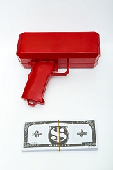 Пистолет стреляющий деньгами MONEY GUN (Деньгомёт) - фото 3