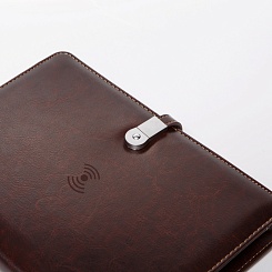 Ежедневник с беспроводной зарядкой Оптимус - фото 3