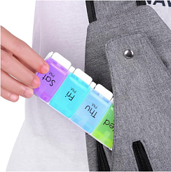 Разноцветная коробка для таблеток  - фото 3