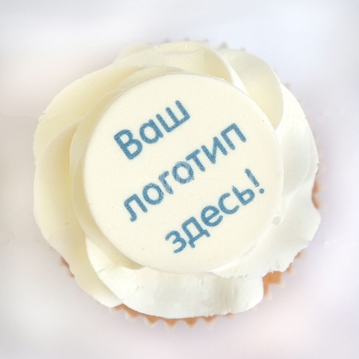 Капкейки с логотипом компании- фото 1
