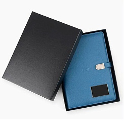 Ежедневник с зарядкой и флешкой Optimus Light - фото 3