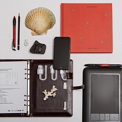 Ежедневник со встроенной зарядкой и флешкой 32 ГБ Оптимус - фото 3