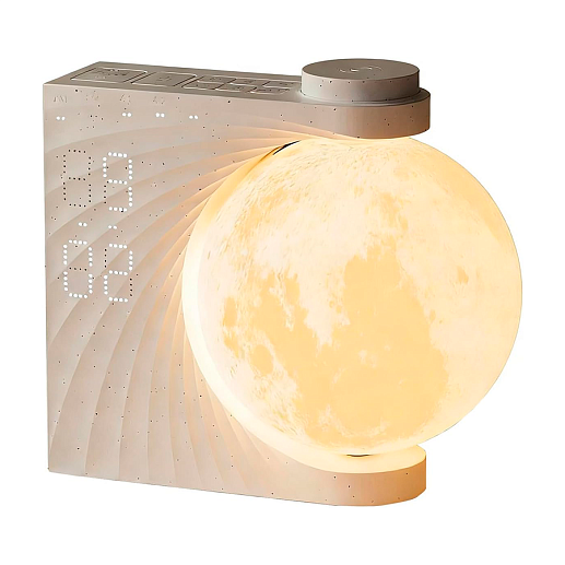 Умный будильник «Рассвет и луна» с подсветкой- фото 1