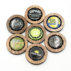 Игра "Крестики и нолики" с пивными рышками - фото 5