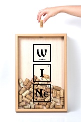 Копилка для винных пробок "Элементы" - изображение 2 Копилка для винных пробок "Элементы" - фото 2