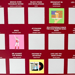 Скретч-постер "100 музыкальных альбомов" - фото 3