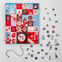 Адвент-календарь с украшениями - фото 7