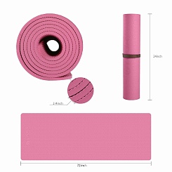 Тренировочный мат для пилатеса TPE Yoga Mat - фото 9