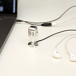 Мини-ретро микрофон - фото 2