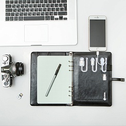 Ежедневник с беспроводной зарядкой Оптимус - фото 2