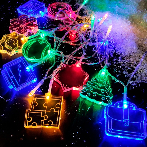 Гирлянды из акрила «Сферы деятельности»- фото 1