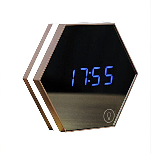 Многофункциональный зеркальный будильник- фото 1