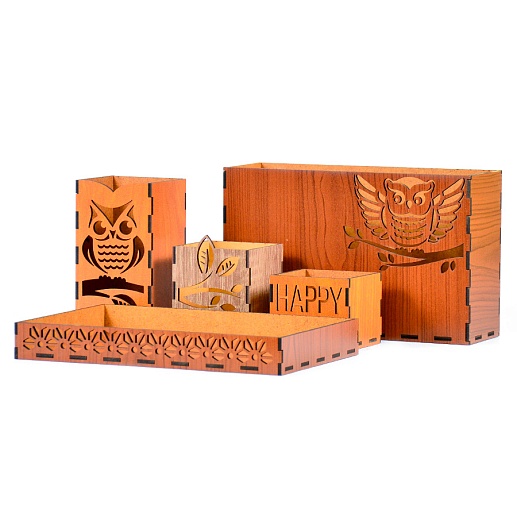 Органайзер для канцелярии Family of Owls- фото 1