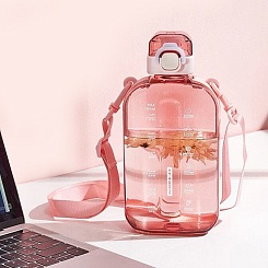 Бутылка для воды с ремнем Sporty - фото 4