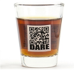 Набор QR рюмок "Правда или действие"  - фото 3