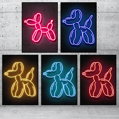 Картина на холсте BalloonDog - фото 2