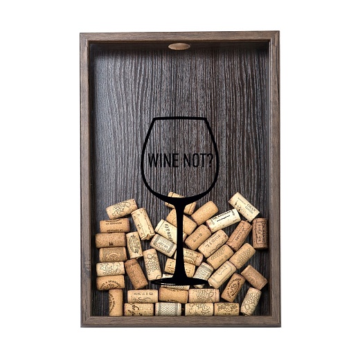 Копилка для винных пробок "Wine not?"- изображение 1 Копилка для винных пробок "Wine not?"- фото 1