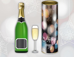 Тубус для бутылки (под алкоголь) - фото 2