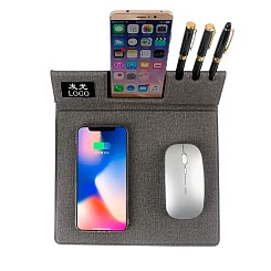 Коврик для мыши с беспроводной зарядкой и органайзером Optimus Pad Pro - фото 4