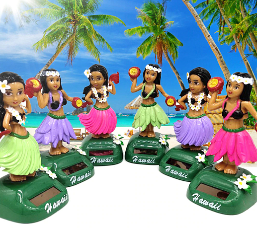 Игрушка "Танцующая Гавайская девушка"- фото 1