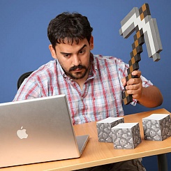 Железная кирка Майнкрафт - фото 3