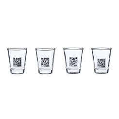 Набор QR рюмок "Правда или действие"  - фото 4