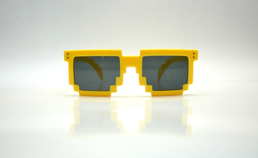 Пиксельные очки Майнкрафт- фото 1