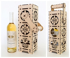 Упаковка-конструктор для вина - фото 2