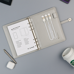 Ежедневник со встроенной зарядкой и флешкой 32 ГБ Оптимус - фото 3