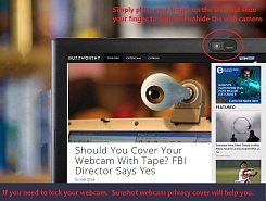 Защитная крышка для камеры Magnet Slider - фото 2