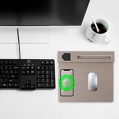 Коврик для мыши с беспроводной зарядкой Optimus Pad Plus - фото 3