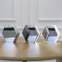 Многофункциональный зеркальный будильник - фото 7