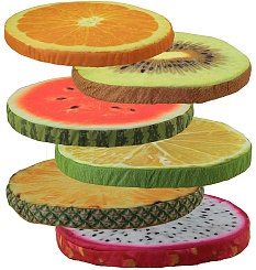 Подушки-сиденья в форме фруктов - фото 3