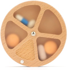 Деревянная таблетница Wooden PillBox - изображение 4 Деревянная таблетница Wooden PillBox - фото 4