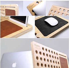 Подставка для ноутбука "Эко-Бамбук" - фото 4