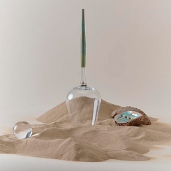 Бокалы для вина с фиксацией в песке - фото 3