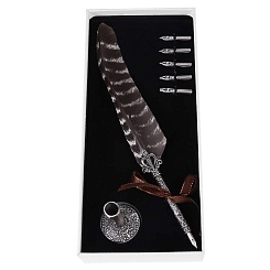 Антикварная перьевая ручка в подарочной коробке  - фото 3