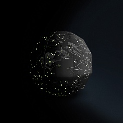 Светящийся картонный глобус Gagarin Globe - фото 2