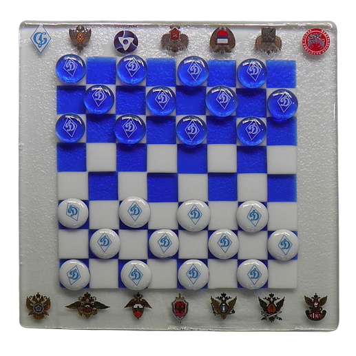 Шашки-Шахматы стеклянные- фото 1