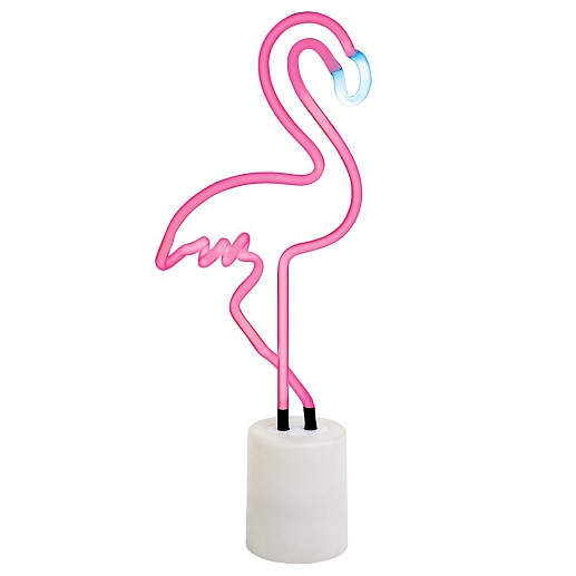 Неоновый светильник "Фламинго"- фото 1