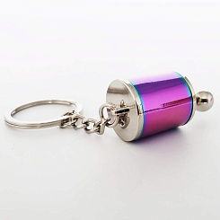 Металлический брелок "Коробка передач" - фото 4