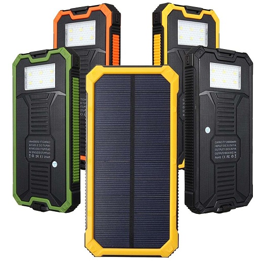 Внешний аккумулятор Solar Powerbank 8000- фото 1