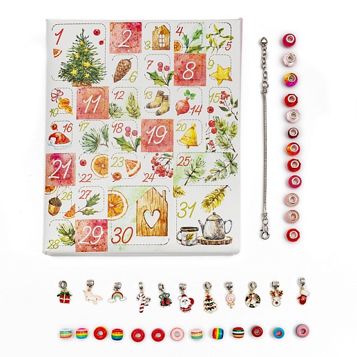 Адвент-календарь с украшениями- фото 1