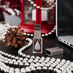 Флешка с гравировкой и подсветкой - фото 2