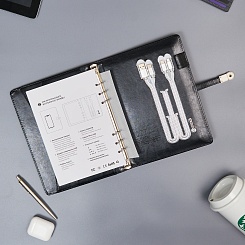 Ежедневник со встроенной зарядкой и флешкой 32 ГБ Оптимус - фото 3