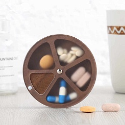 Деревянная таблетница Wooden PillBox - изображение 5 Деревянная таблетница Wooden PillBox - фото 5