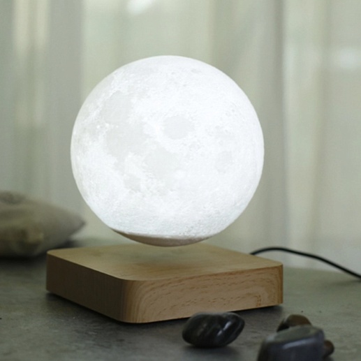 Левитирующий глобус лунной поверхности Moonside- фото 1