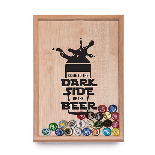 Копилка для пивных крышек "Dark Side"- фото 1