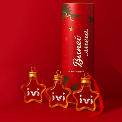 Алкошарики для елки Звезды - фото 4