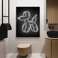 Картина на холсте BalloonDog - фото 2